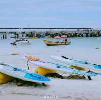 พายซัพโต้คลื่น ทะเลเกาะล้าน