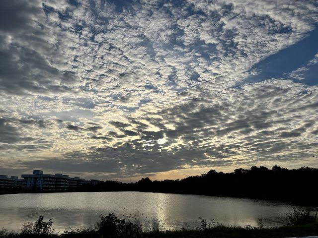 Sunsets at Blue Lake