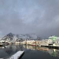 北歐冰天雪地超浪漫明信片靚景挪威lofoten小島