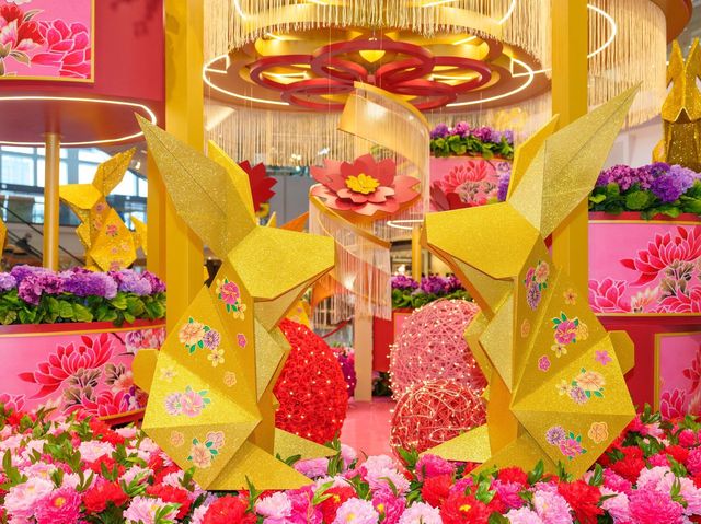 【花團錦簇迎喜兔】 【花團錦簇迎喜兔】