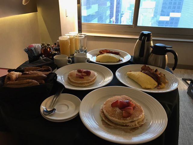 Breakfast ~  W hotel in Times Square