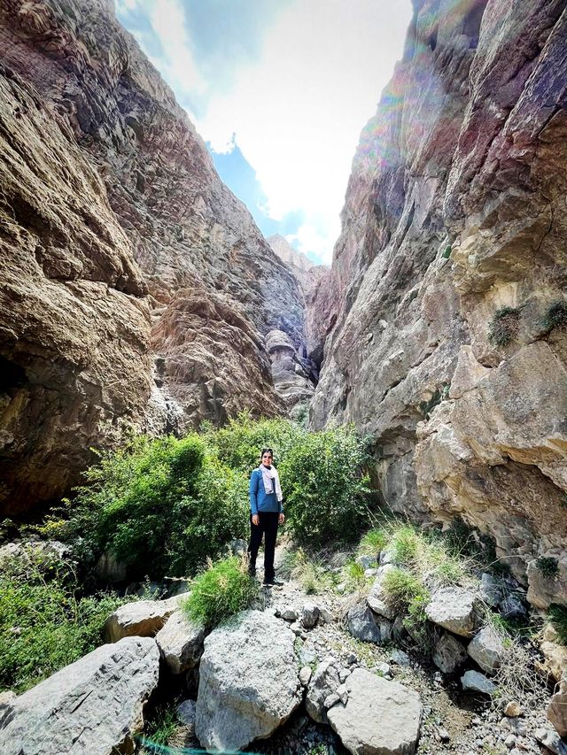 a piece of jewelry in the desert!