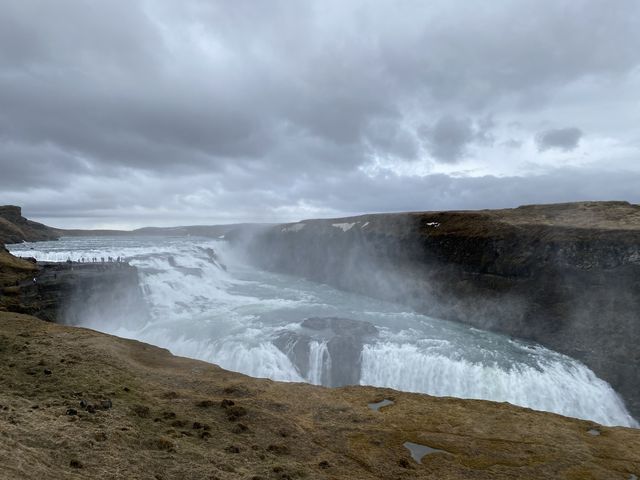 冰島🇮🇸黃金瀑布Gullfoss 南部必遊景點