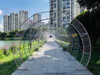 State of the art architecture at Yueshan park