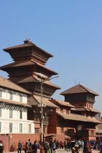 Kathmandu Durbar Square in Nepal.