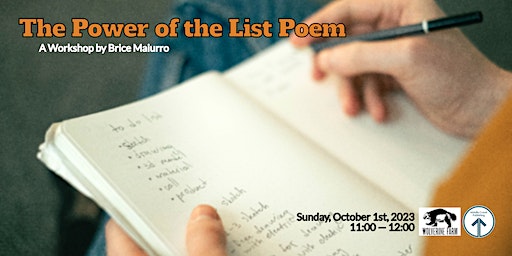 The Power of the List Poem (Fort Collins) | Wolverine Farm Publick House