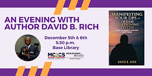 An Evening with Author David B. Rich | MCBH Library