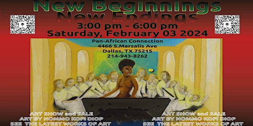 New Beginning and New Ending | Pan African Connection Bookstore Art Gallery and Resource Center Glendale Shopping