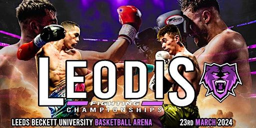 Leodis Fighting Championships | Leeds Beckett University Basketball arena