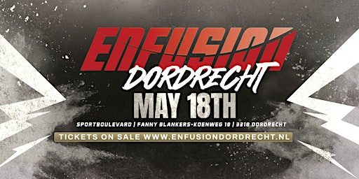 ENFUSION KICKBOKSGALA DORDRECHT | Optisport | Sporthal Dordrecht