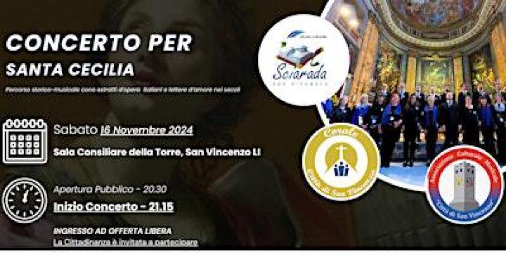 CONCERTO PER SANTA CECILIA 2024 | Sala Consiliare della Torre