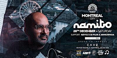 Namito live in Montreal | Cave Montreal