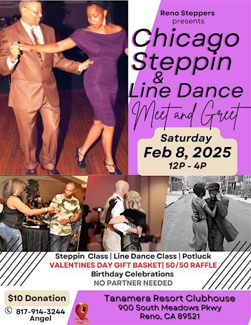 Reno Steppin & Line Dance Meet & Greet - February | Tanamera Resort