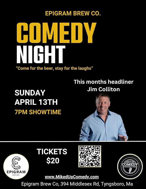 Epigram Brew Co. Comedy Night | Epigram Brew Co.