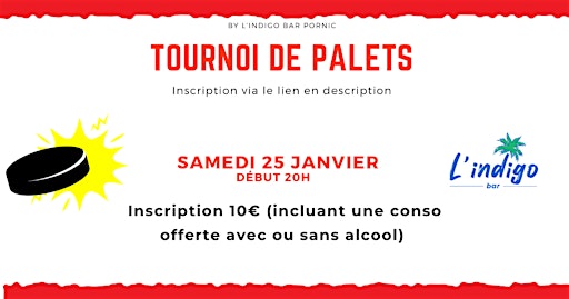 Tournoi de palets | L’indigo Bar Rooftop