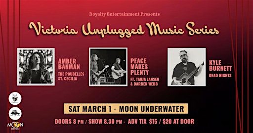 Victoria Unplugged Music Series | Moon Under Water Brewpub and Distillery
