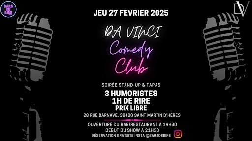 Da Vinci Comedy Club | Restaurant DaVinci Club