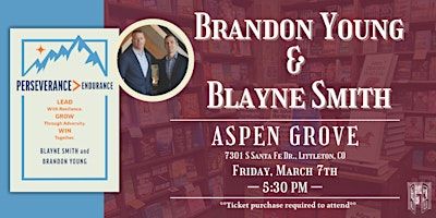 Brandon Young and Blayne Smith Live at Tattered Cover Aspen Grove | Tattered Cover Aspen Grove