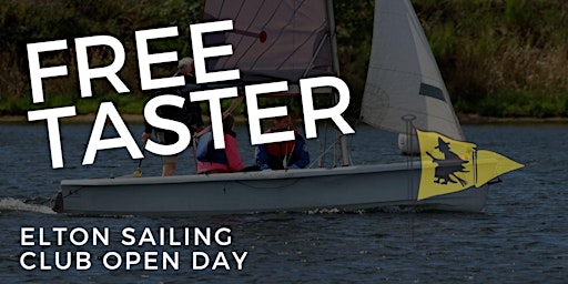 DINGHY FREE TASTER SESSION- ELTON SAILING CLUB | Elton Sailing Club