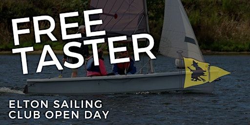 DINGHY FREE TASTER SESSION- ELTON SAILING CLUB | Elton Sailing Club