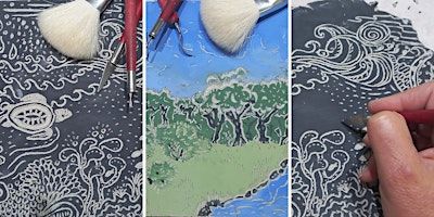 Wangi Workshop - Sgraffito Ceramic Wall Art | Wangi Library Creative Hub, wanji wanji