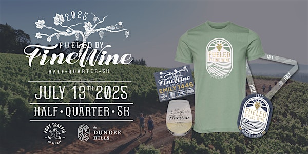 2025 Fueled By Fine Wine: Half, Quarter, and 5K | Dundee Billick Park