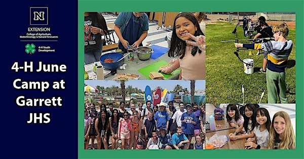 4-H June Camp at Garrett JHS (Late Registration) | Garrett Junior High School