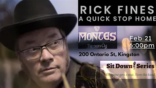Sit Down Series presents Rick Fines | Monte's