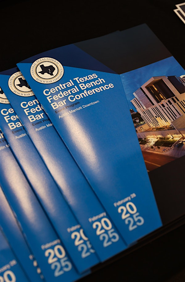 2026 Central Texas Federal Bench Bar Conference | Austin Marriott Downtown