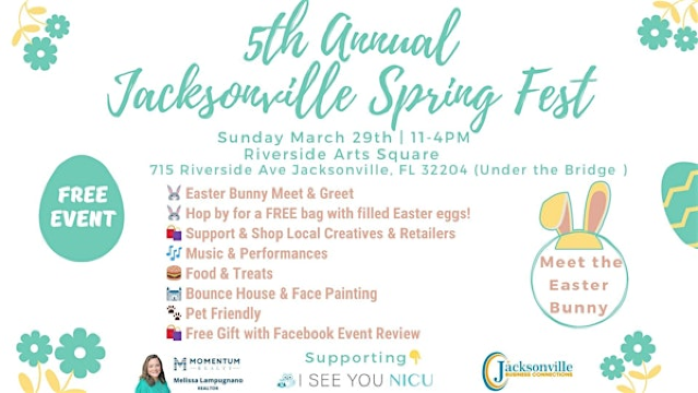 5th Annual Jacksonville Spring Fest | Artist Square Amphitheater