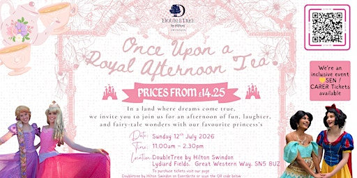 Once Upon a Royal Afternoon Tea | DoubleTree by Hilton Swindon