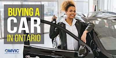 Buying a Car in Ontario (ages 18+) | Aurora Public Library