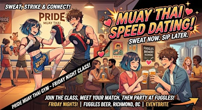 Fight & Flight: Muay Thai Singles & Craft Beer Mixer (Late 20s & 30s) | Pride Muay Thai