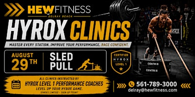 HYROX Sled Pull Clinic | 5195 W Atlantic Ave