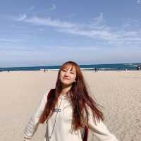 강릉 해변은 경포해변🥺💙