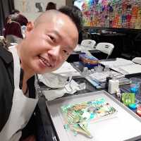 MOLESKINE pop up store期間限定店玩流體畫飲靚咖啡
