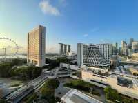 City skylines from Pan Pacific lounge