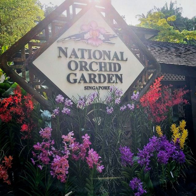 National Orchid Garden, a UNESCO Heritage