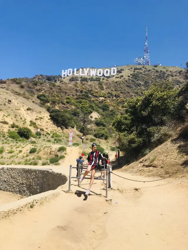 …เดินเขา to Hollywood Sign ♥️