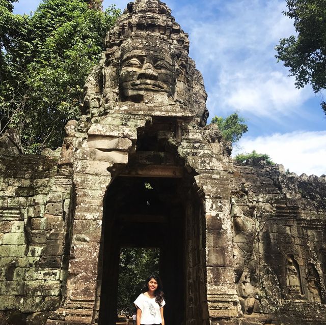 Traveling back in time at Angkor Wat