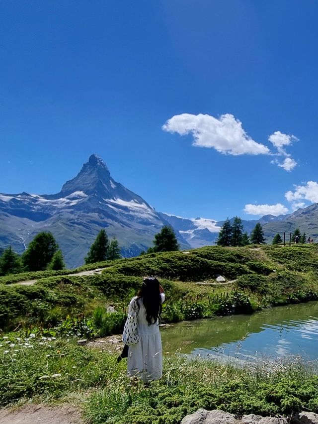 마테호른을 보며 수네가 5대 호수 하이킹🏔