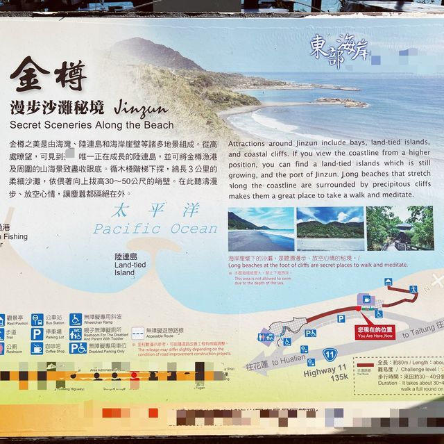 金樽漫步沙灘密境｜制高點喝咖啡看海好美麗