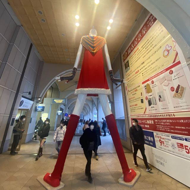 名古屋地標—成為巨大娜娜醬人形公仔裙下之臣