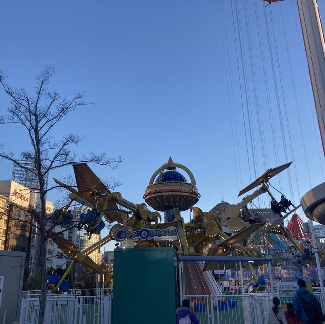 東京ドームシティアトラクションズは都内の便利な遊園地
