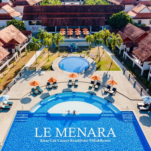 Le Menara Khaolak พักชิลริมทะเล เขาหลัก