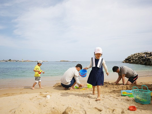 고성 교암리해수욕장 