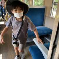 緑あふれる公園SLがあるよ！生田緑地