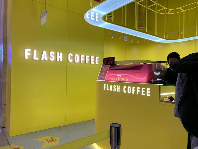 Affordable coffee in a mall 