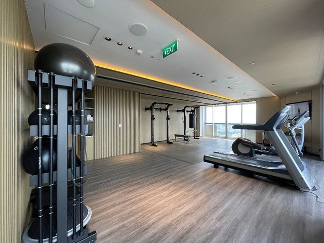 Well-equipped hotel for fitness