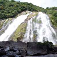 屋久島で滝巡り
